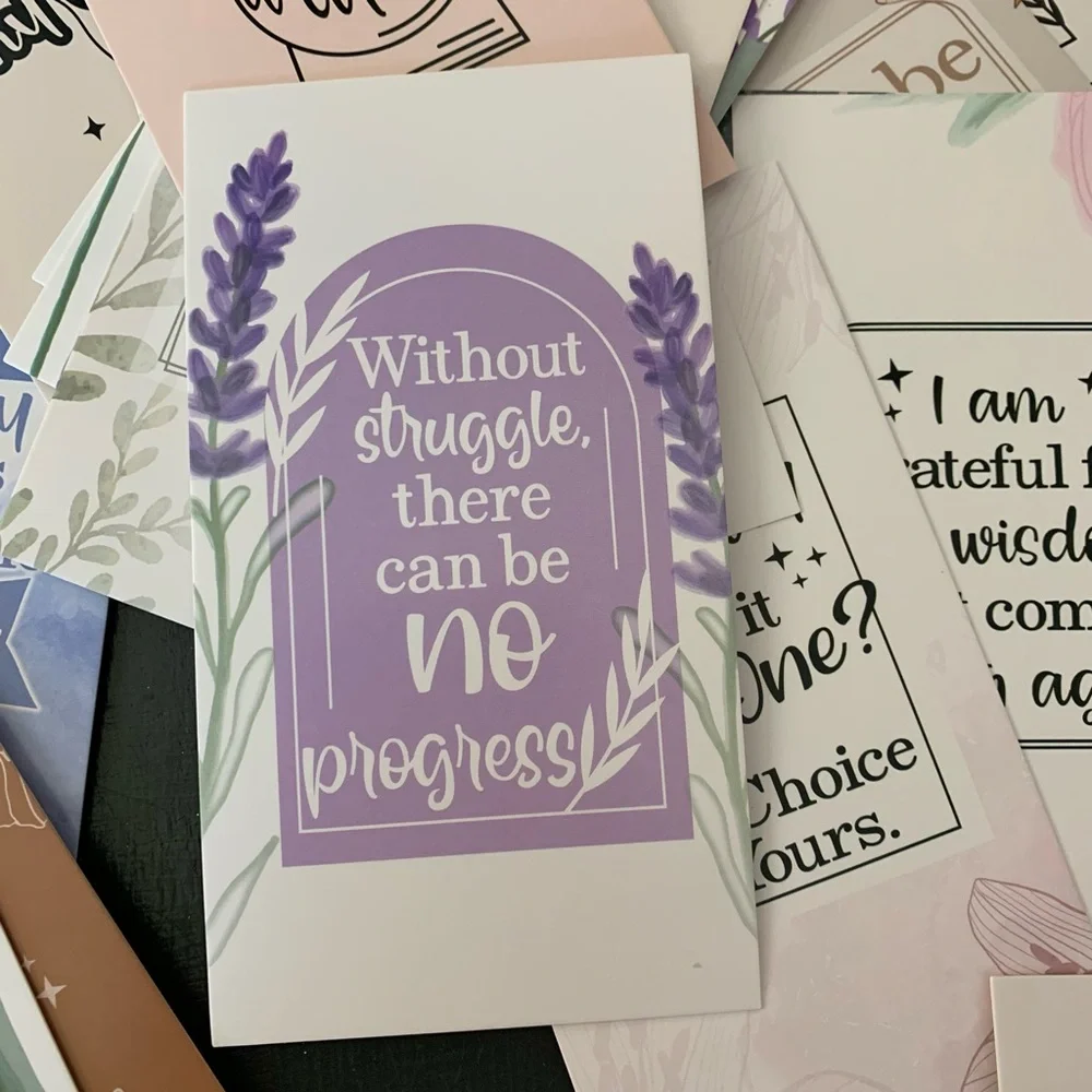 Daily Affirmations Quote Cards Set - New!